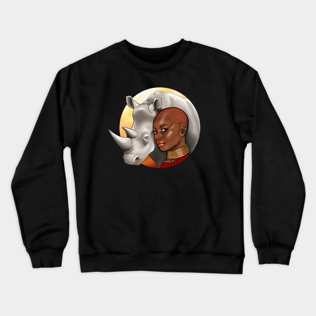 Okoye Crewneck Sweatshirt by Becca Whitaker